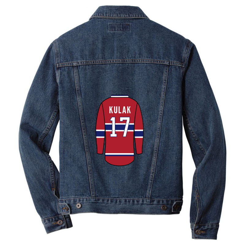 Brett Kulak Jersey 1 Men Denim Jacket by JennaEdwards | Artistshot