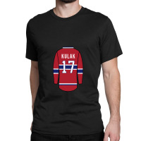 Brett Kulak Jersey 1 Classic T-shirt | Artistshot