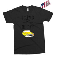 I Survived My Trip To Nyc New York City Taxi Cab Exclusive T-shirt | Artistshot