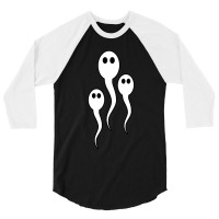 Halloween Gifts - 3 Ghost Candidates 3/4 Sleeve Shirt | Artistshot