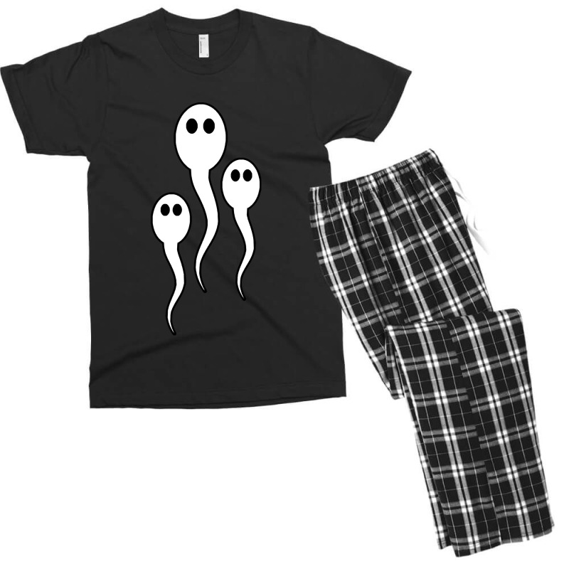 Halloween Gifts - 3 Ghost Candidates Men's T-shirt Pajama Set | Artistshot