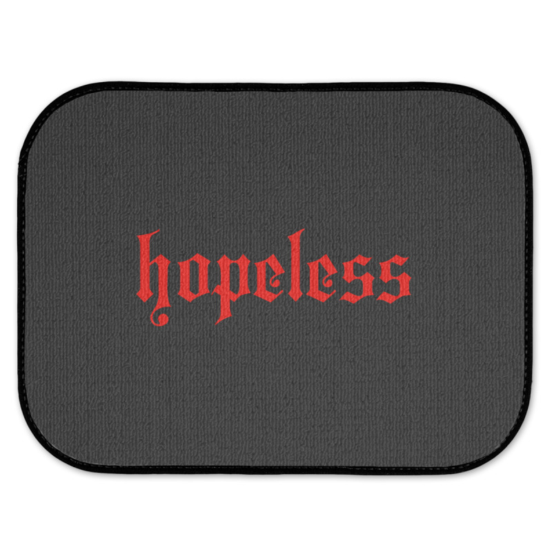 Hopeless Rear Car Mat | Artistshot