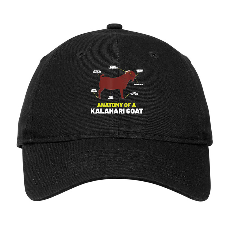 Goat Lovers Apparel Pet Meme Animal Pun Funny Kalahari Goat Adjustable Cap by ROMAINEDWILEY | Artistshot