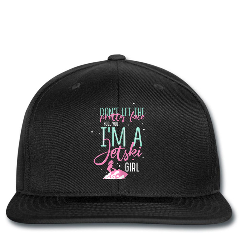 I'm A Jet Ski Girl Saying Racing Printed hat by cm-arts | Artistshot