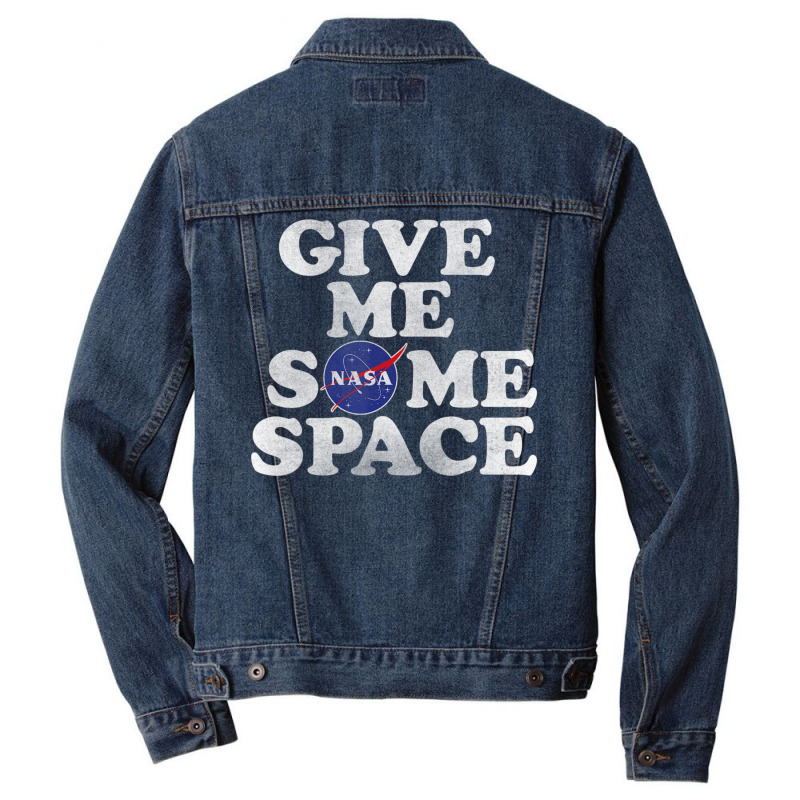 Give Me Some Space Men Denim Jacket | Artistshot