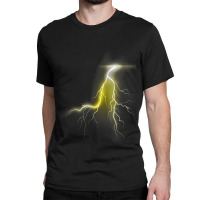 Lightning Thunder Lightning Bolt Storm Cloud Strikes Classic T-shirt | Artistshot