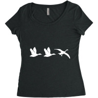 Duck Duck Goose Women's Triblend Scoop T-shirt | Artistshot