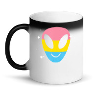 Pansexual Alien Lgbtq Pan Pride Flag Vaporwave Space Magic Mug | Artistshot