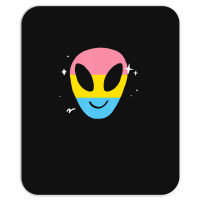 Pansexual Alien Lgbtq Pan Pride Flag Vaporwave Space Mousepad | Artistshot