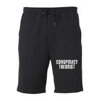 Conspiracy Theoris Government Theory Fleece Short | Artistshot