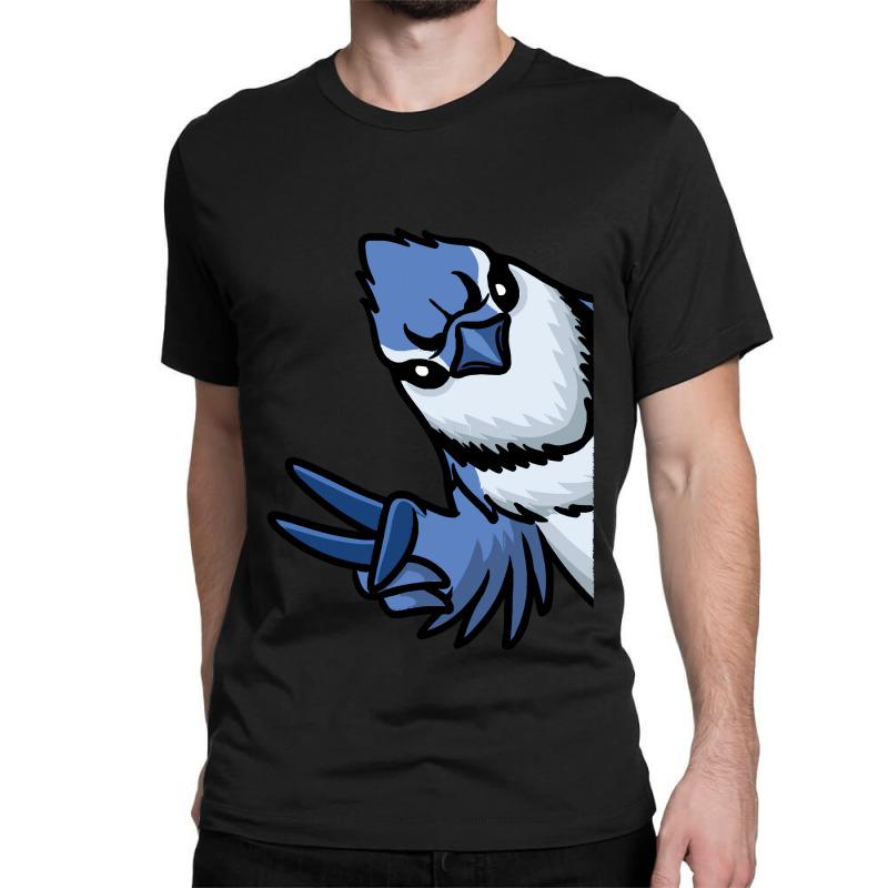 Bird Expert Blue Jay Bird Cyanocitta Cristata Classic T-shirt by cm-arts | Artistshot