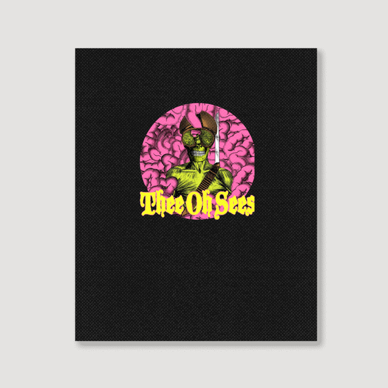 Thee Oh Sees Portrait Canvas Print | Artistshot