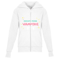 Night-time Vampire (2) Youth Zipper Hoodie | Artistshot