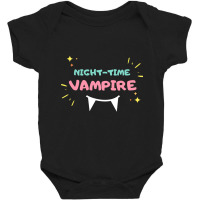 Night-time Vampire (2) Baby Bodysuit | Artistshot