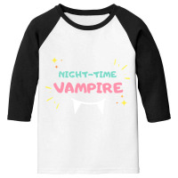 Night-time Vampire (2) Youth 3/4 Sleeve | Artistshot