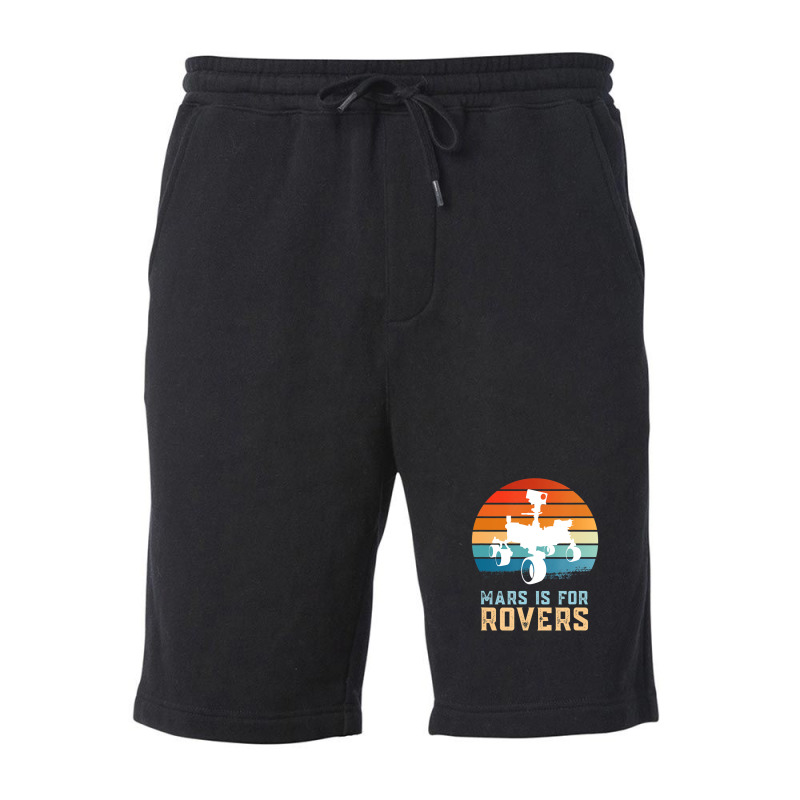 Perseverance Rover Mars Alien Life Searching And Exploration Fleece Short | Artistshot