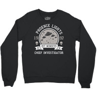 Phoenix Lights Chief Investigator Ufo Alien Crewneck Sweatshirt | Artistshot