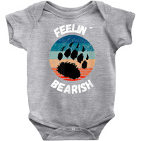 Feelin' Bearish Stock Market Bull Traders Trading Retro Gift T Shirt Baby Bodysuit | Artistshot