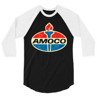 Amoco American Gas Standard Oil Classic 3/4 Sleeve Shirt | Artistshot