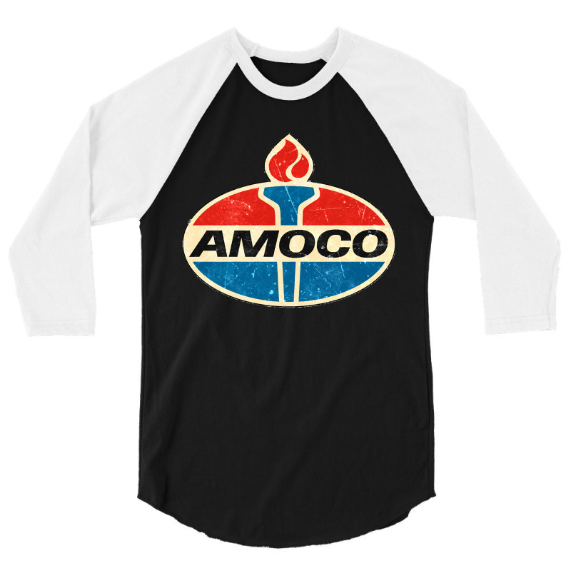 Amoco American Gas Standard Oil Classic 3/4 Sleeve Shirt by MICHAELSCOTTREXEL | Artistshot