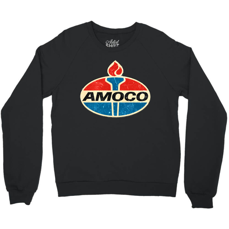 Amoco American Gas Standard Oil Classic Crewneck Sweatshirt by MICHAELSCOTTREXEL | Artistshot