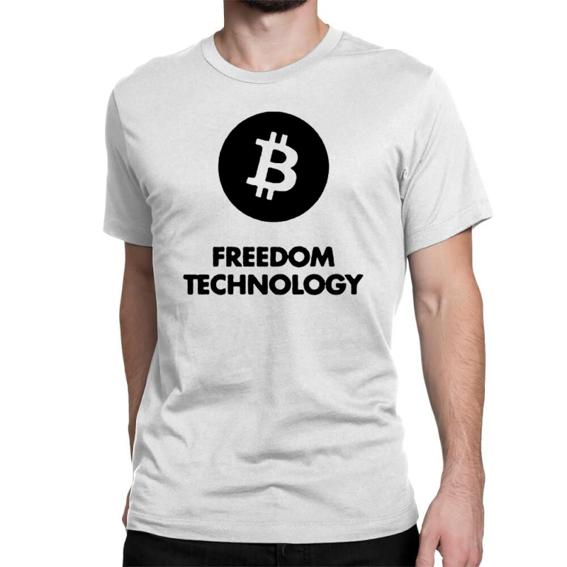 Technology Bitcoin Classic T-shirt by cm-arts | Artistshot