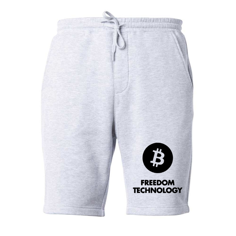 Technology Bitcoin Fleece Short by cm-arts | Artistshot