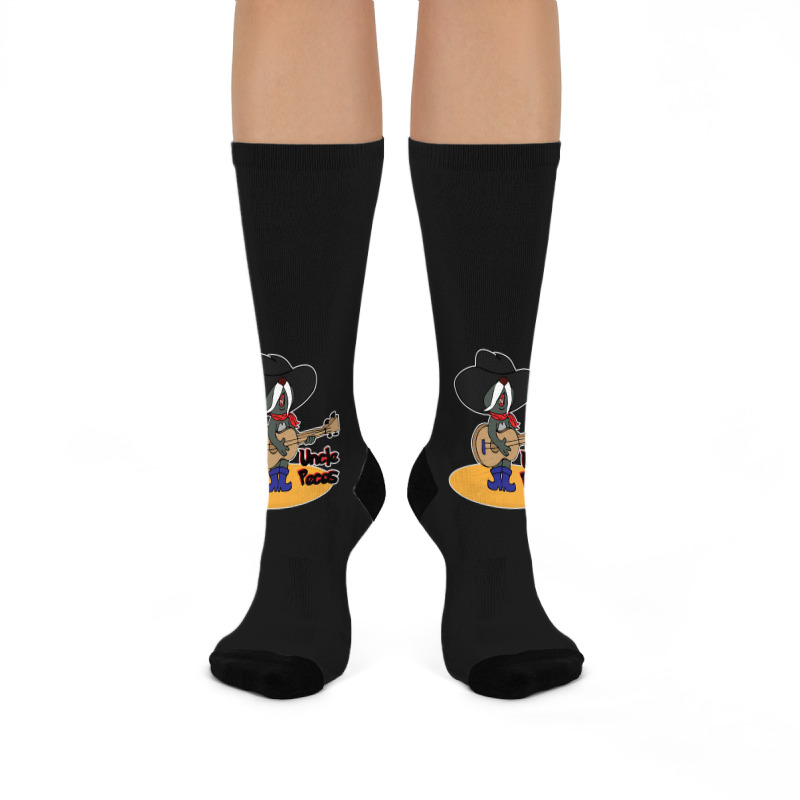 Uncle Pecos Crambone Crew Socks | Artistshot