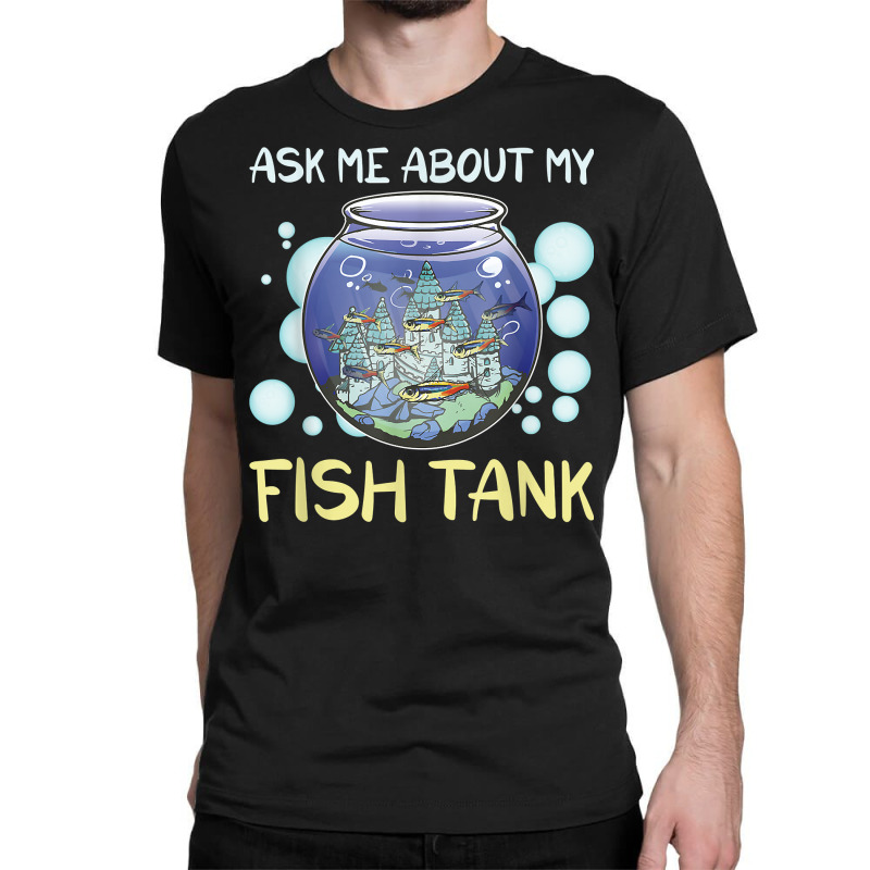 Fishkeeping Aquarium Keeper Fishkeeper Saltwater T Shirt Classic T-shirt by cm-arts | Artistshot