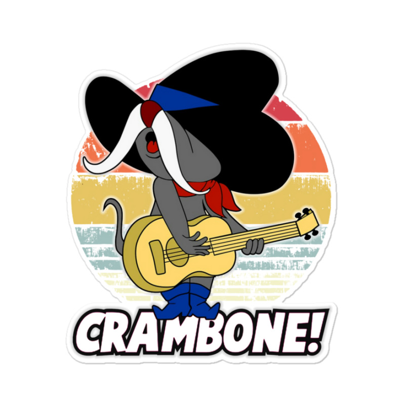 Uncle Pecos Crambone Sticker | Artistshot