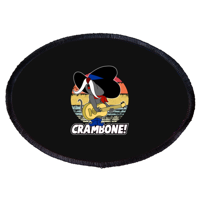 Uncle Pecos Crambone Oval Patch | Artistshot