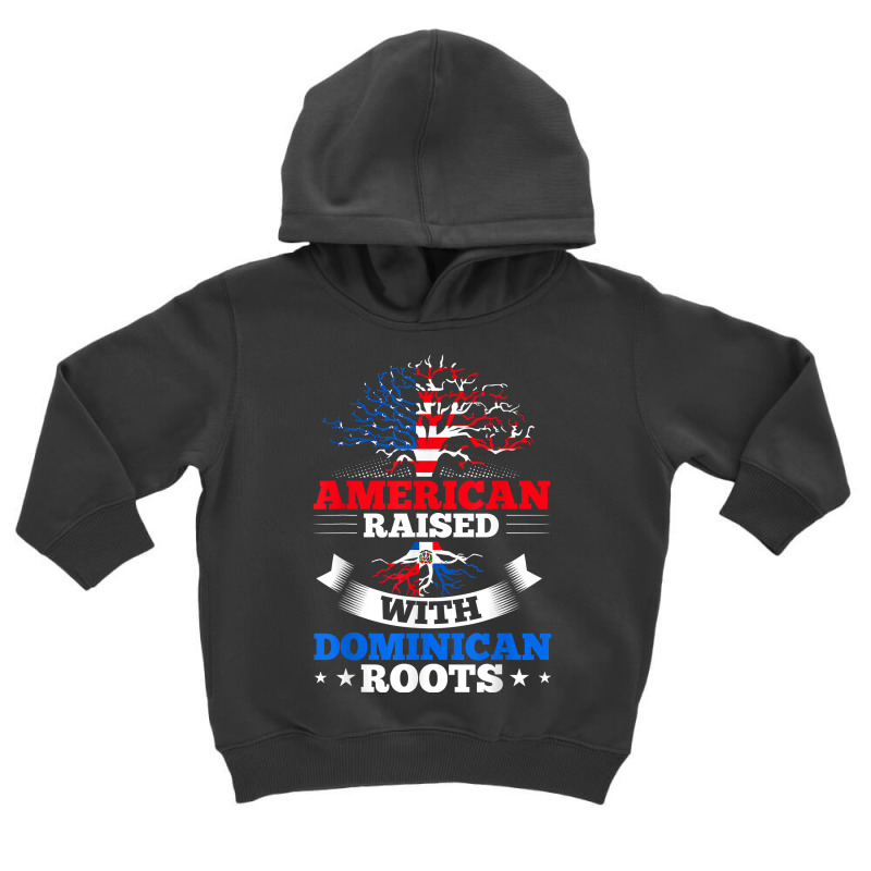 American Raised With Dominican Roots T Shirt Toddler Hoodie by cm-arts | Artistshot