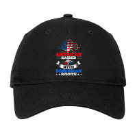 American Raised With Dominican Roots T Shirt Adjustable Cap | Artistshot