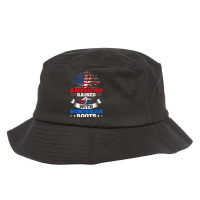 American Raised With Dominican Roots T Shirt Bucket Hat | Artistshot