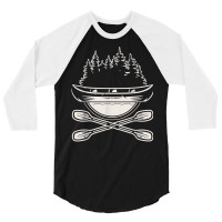 Canoe Canoeing Canoeist T Shirt 3/4 Sleeve Shirt | Artistshot