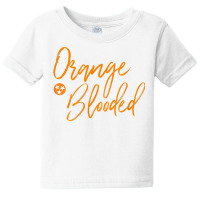 Tennessee Fan Orange Blooded Vol Sports Fan State Flag Tn T Shirt Baby Tee | Artistshot