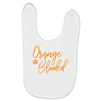 Tennessee Fan Orange Blooded Vol Sports Fan State Flag Tn T Shirt Baby Bibs | Artistshot