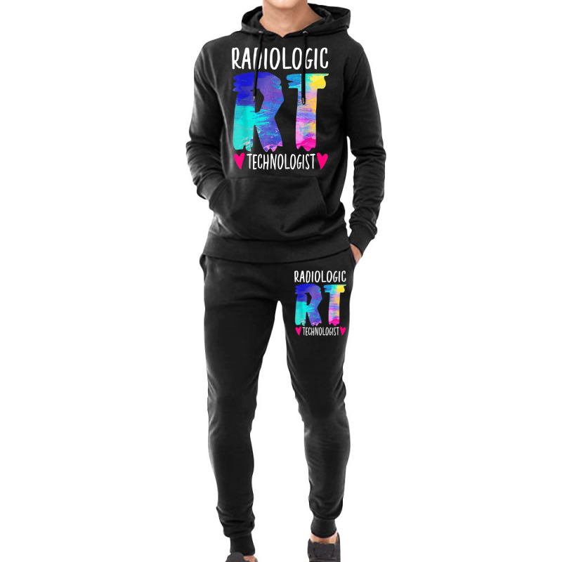 Colorful Radiologic Technologist Rt Radiology X-ray Rad Tech Hoodie & Jogger set by RutheSanmartin | Artistshot