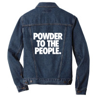 Powder To The People Men Denim Jacket | Artistshot