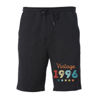 Vintage 1996 30th Birthday Retro Gift 30 Year Old Fleece Short | Artistshot