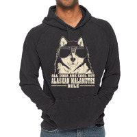 All Dogs Are Cool But Alaskan Malamutes Rule Retro Funny T Shirt Vintage Hoodie | Artistshot