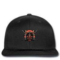 Angry Samurai Anime Printed Hat | Artistshot