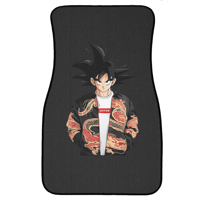 Goku Drip Fashion For Boyfriend Front Car Mat | Artistshot