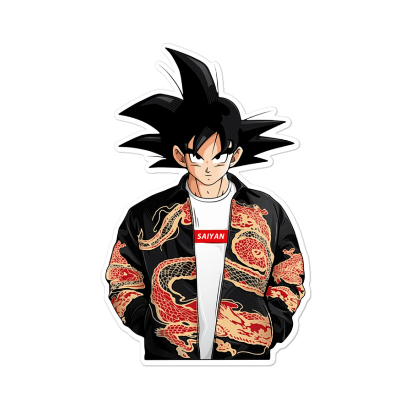 Goku Drip Fashion For Boyfriend Sticker | Artistshot