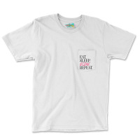 Eat Sleep Glow Repeat Esthetician Skincare Glow Premium T Shirt Pocket T-shirt | Artistshot