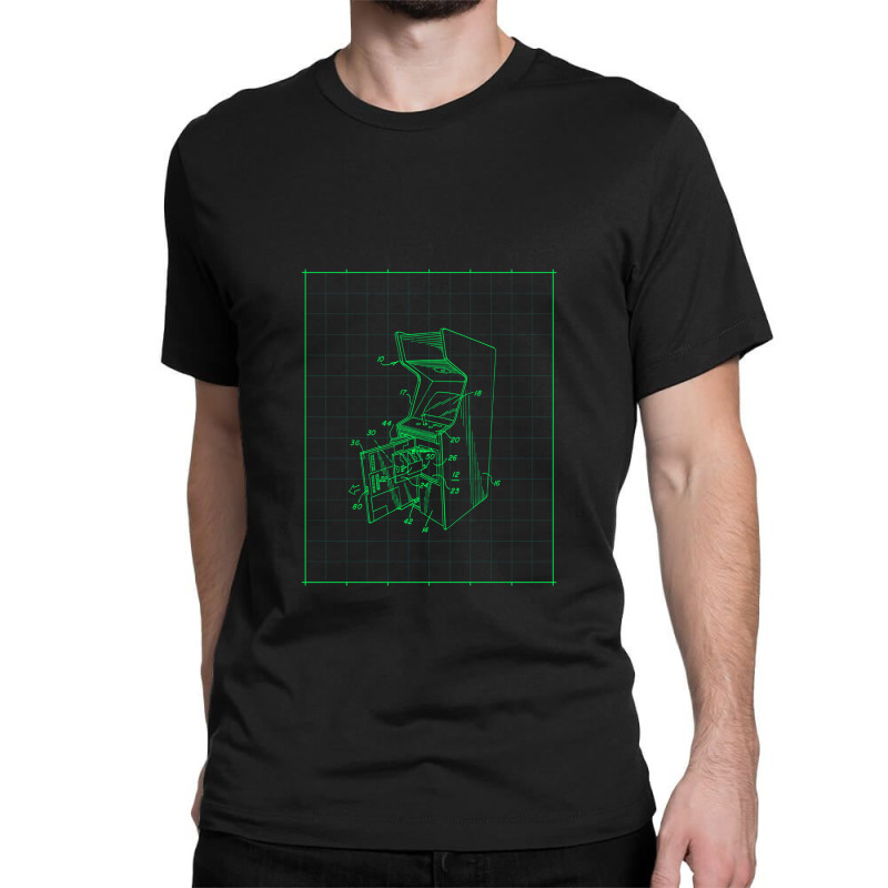 Arcade Machine Classic T-shirt by RobertTaylor | Artistshot