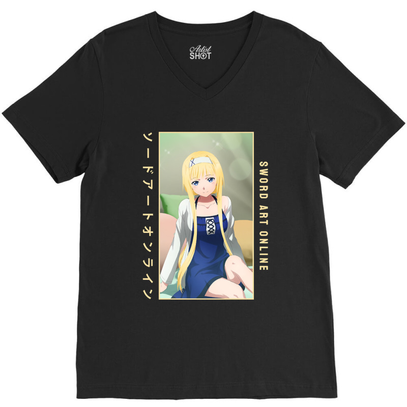 Sword Art Online V-neck Tee | Artistshot