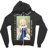 Sword Art Online Zipper Hoodie | Artistshot