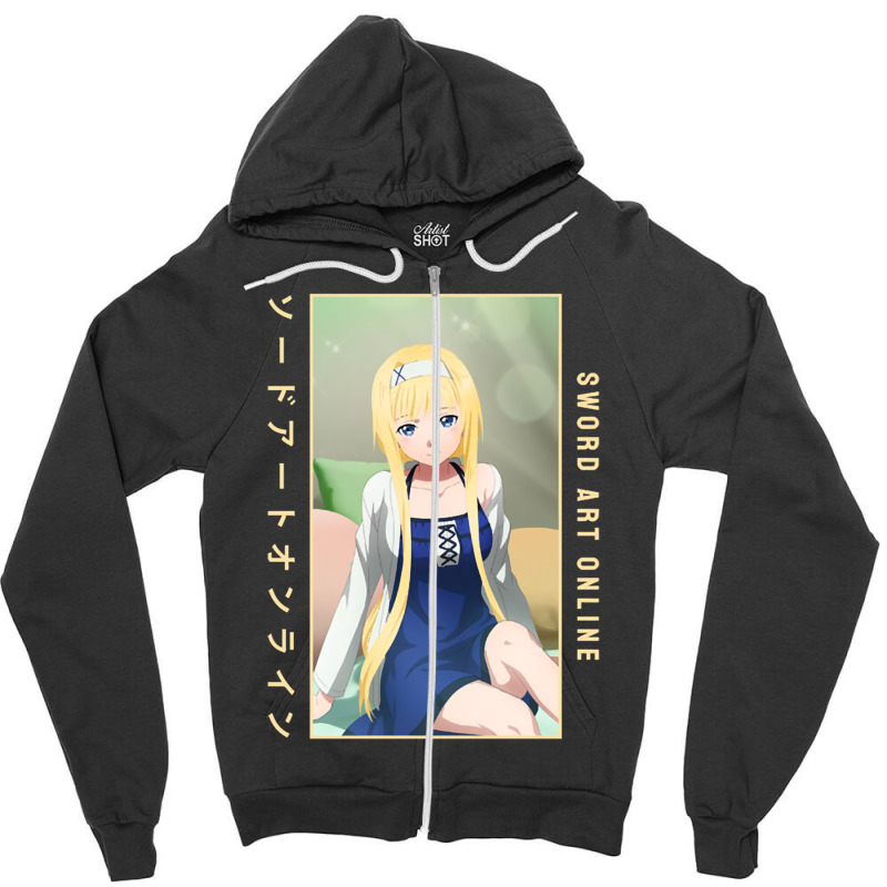 Sword Art Online Zipper Hoodie | Artistshot