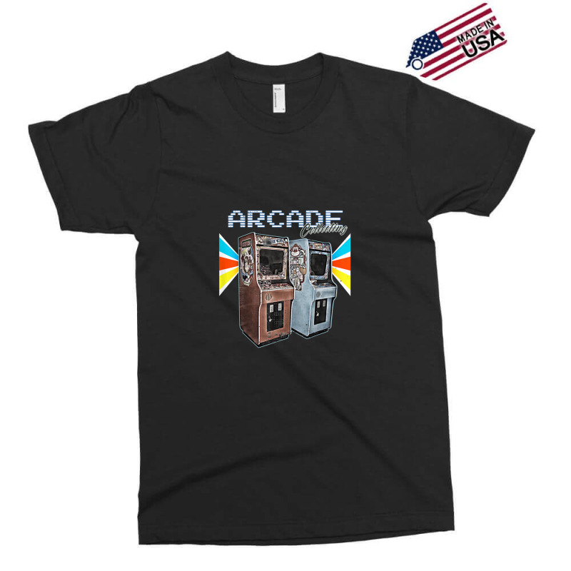 Arcade-cabinet-machine-1970-1980-1990-video-game-collection Exclusive T-shirt by RobertTaylor | Artistshot